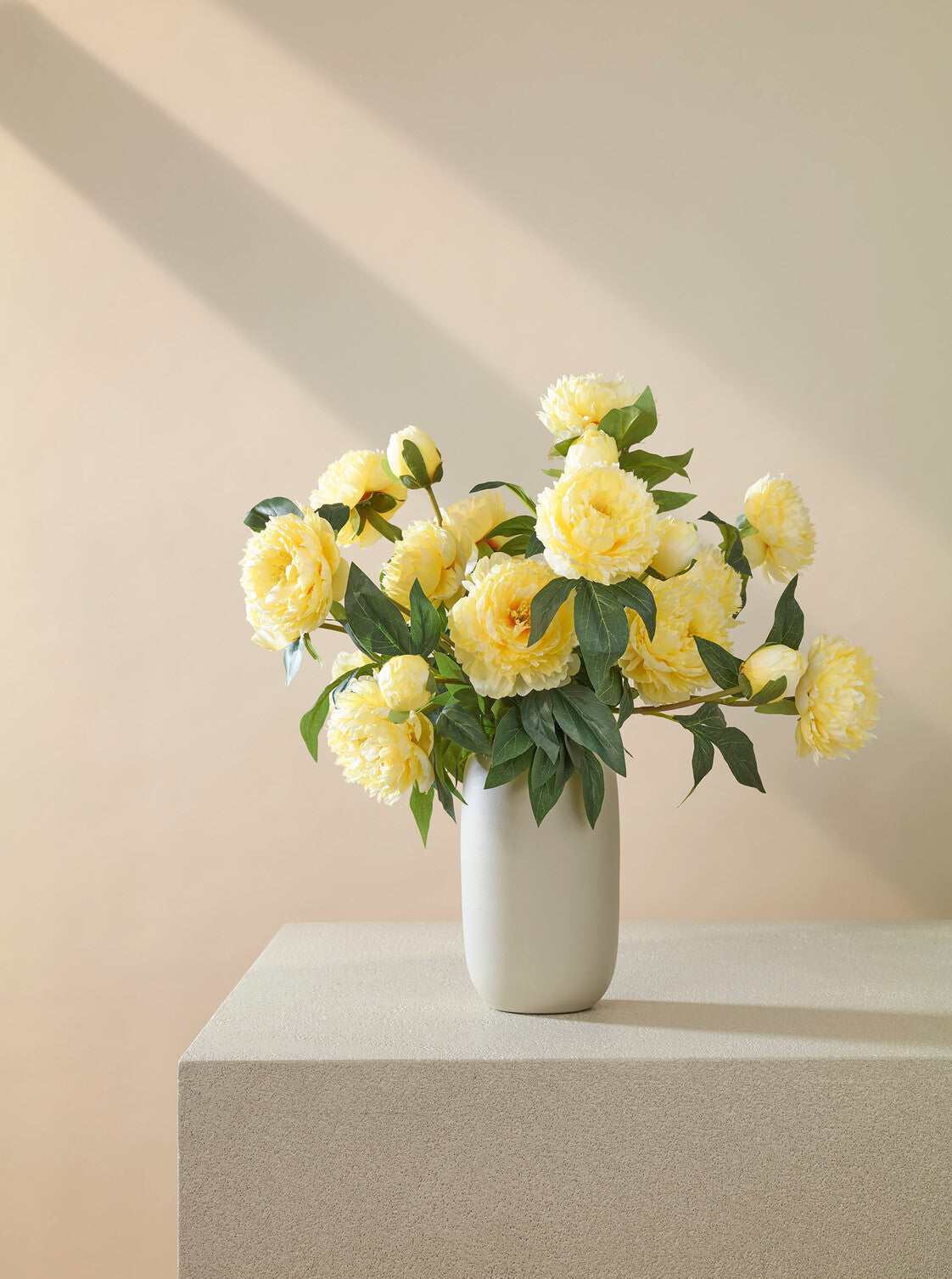 Bouquet de Pivoines jaunes