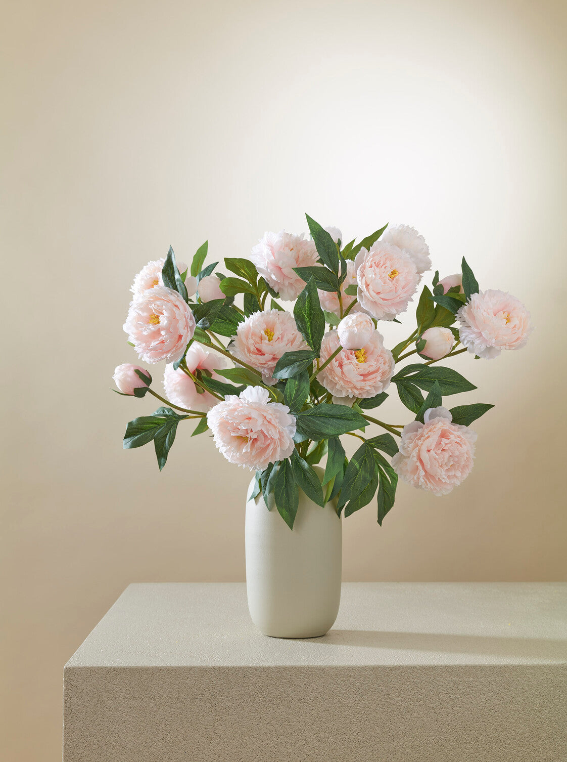 Bouquet de Pivoines champagne
