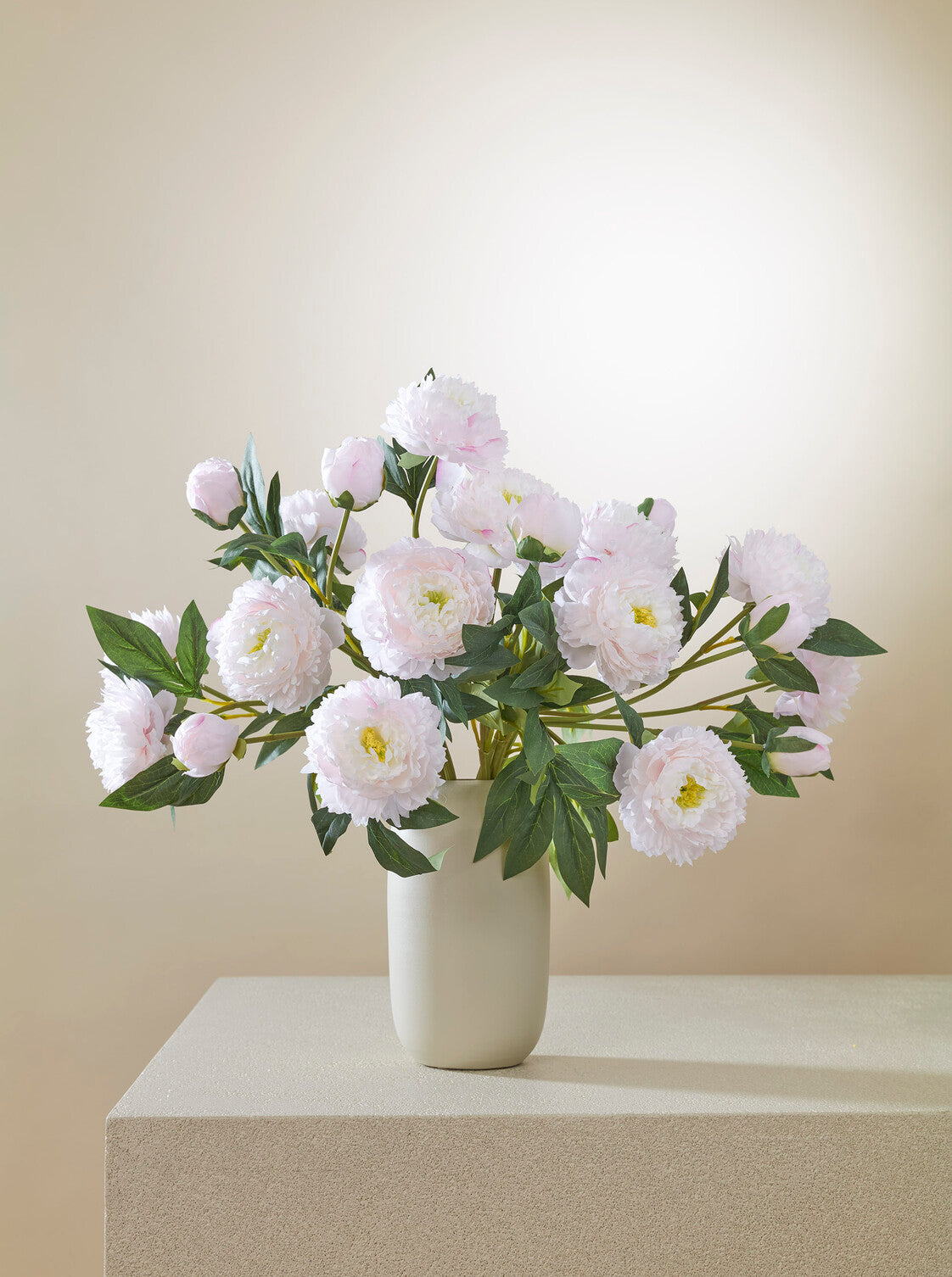 Bouquet de Pivoines roses claires