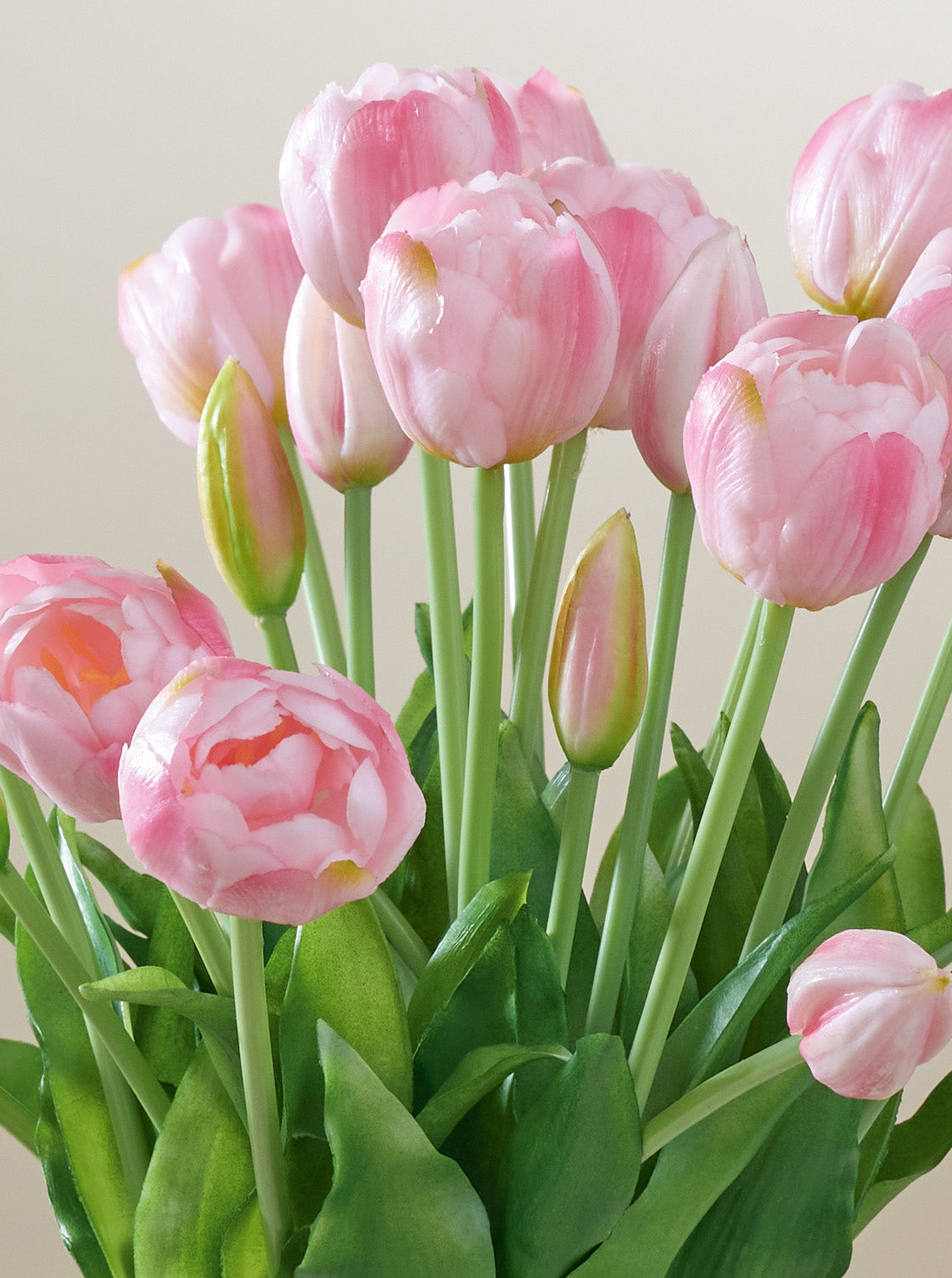 Grand bouquet de Tulipes roses 30pc