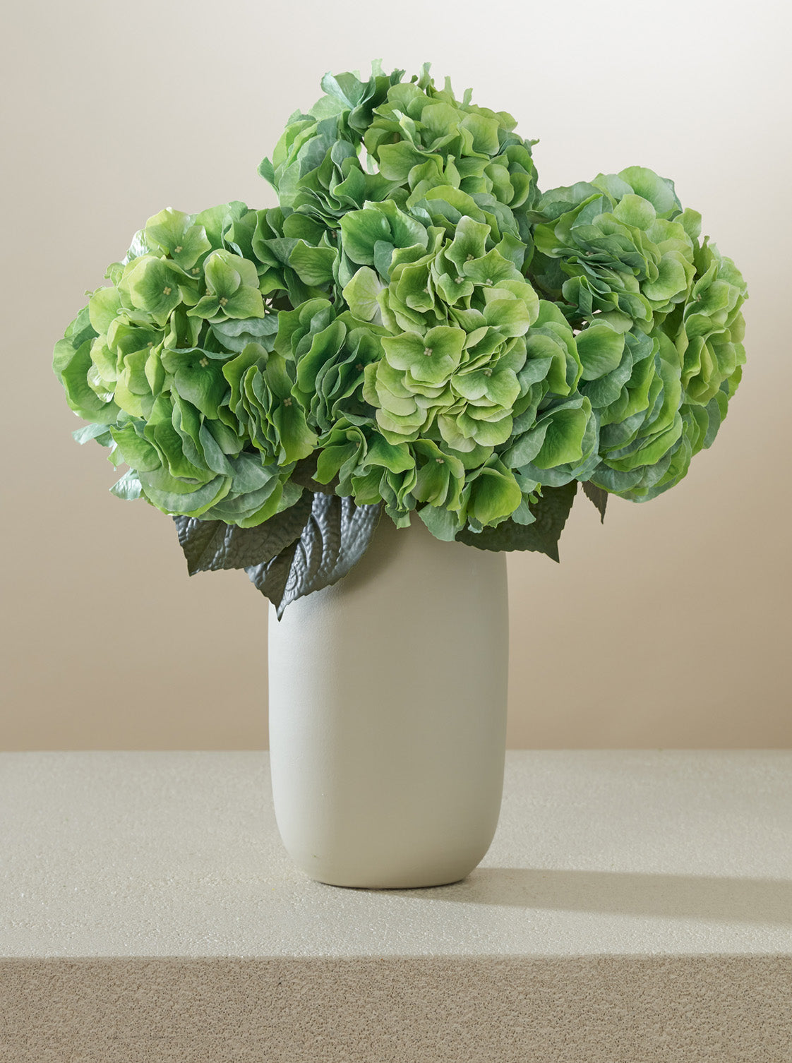 Bouquet d'Hortensias Matcha