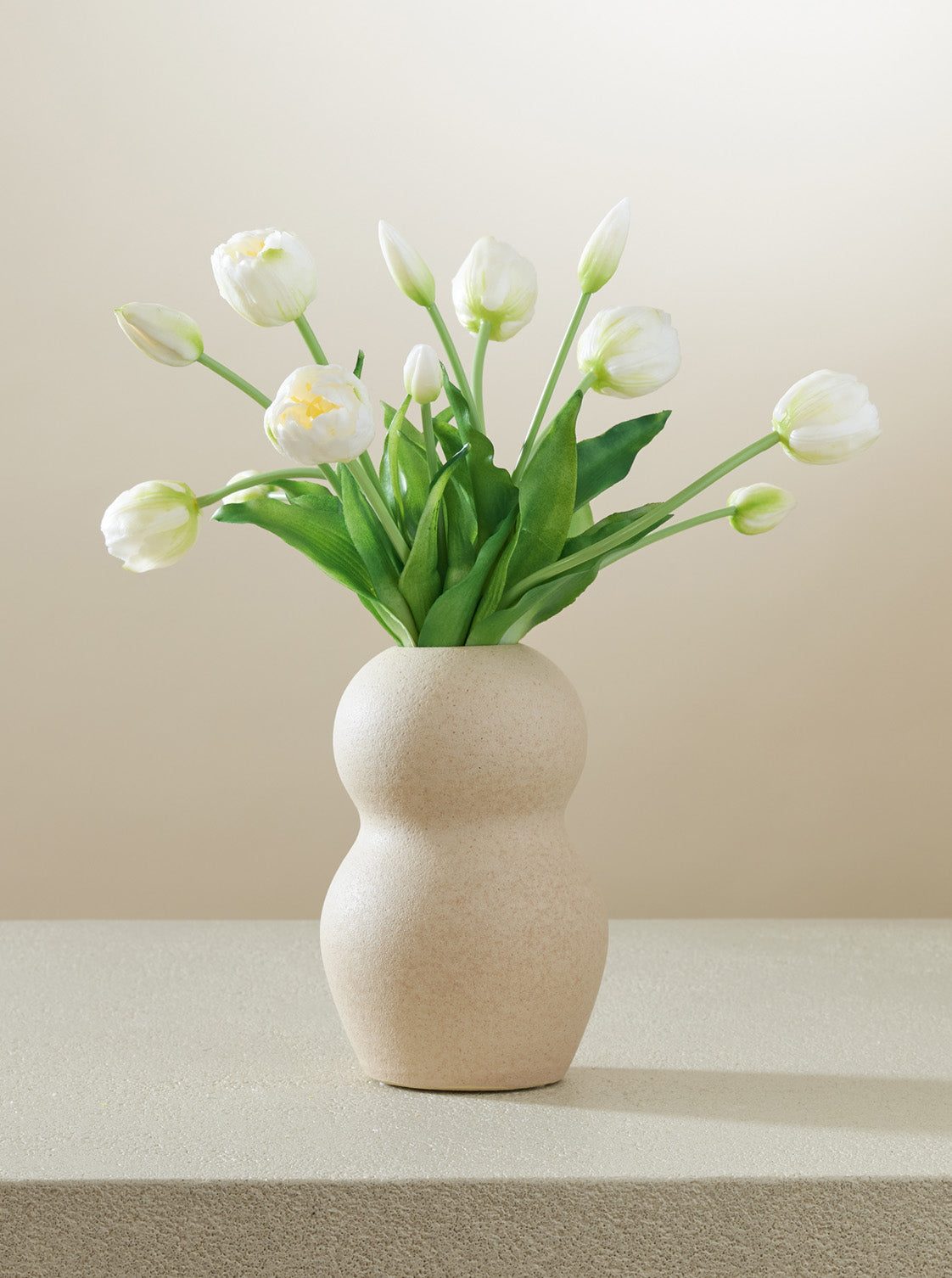 Bouquet de Tulipes blanches 10pc