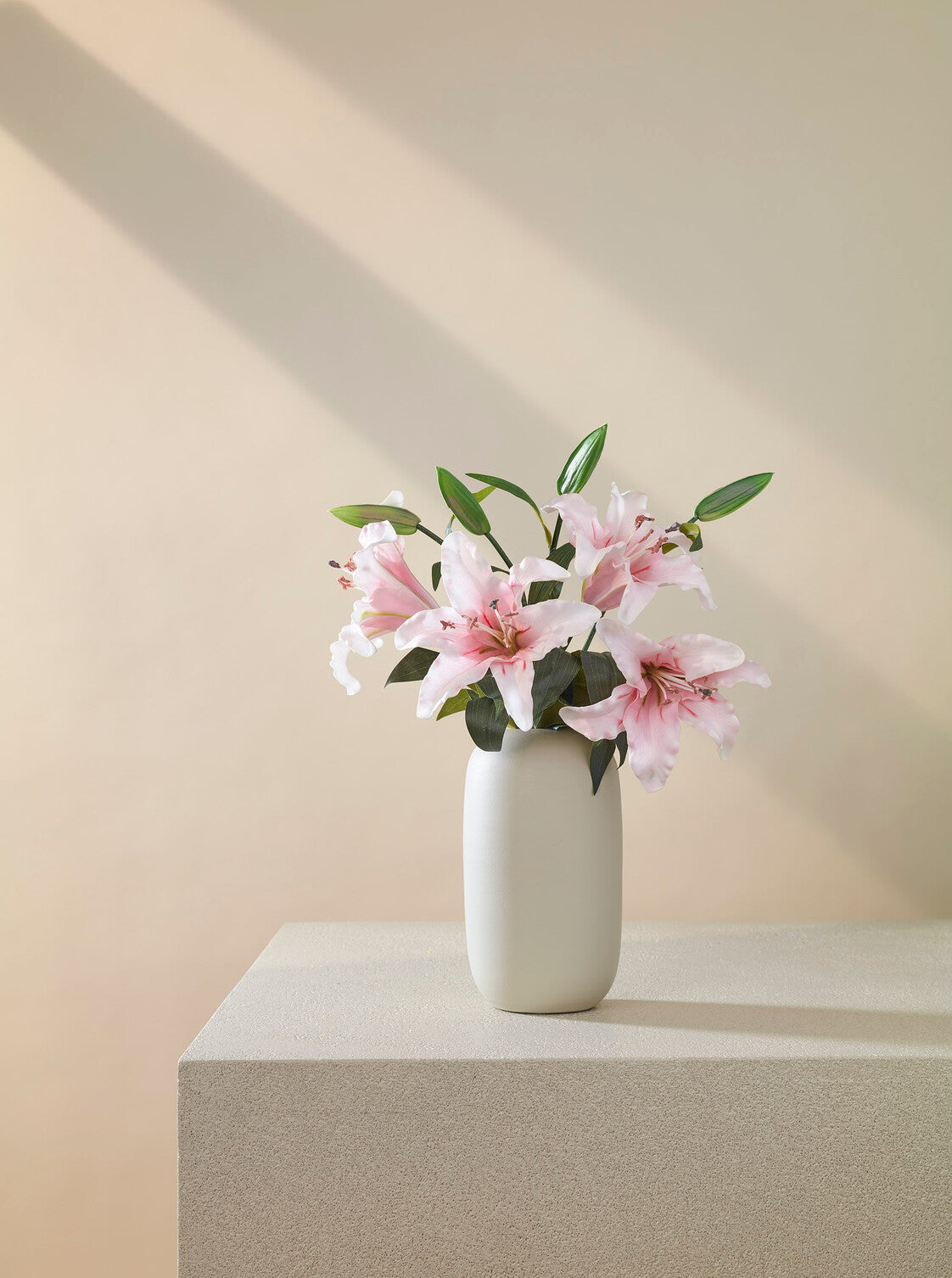 Bouquet de Lys roses