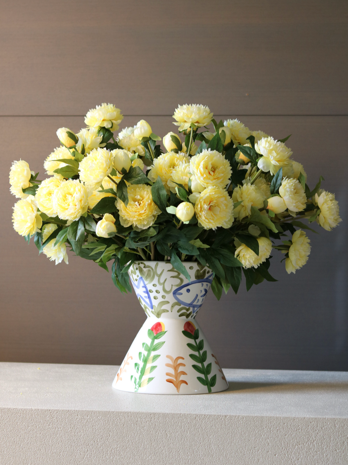 Pivoine jaune