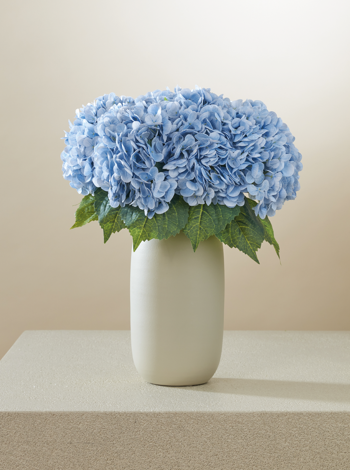 Bouquet d'Hortensias bleus