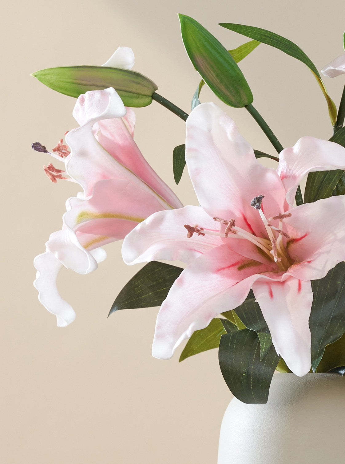 Bouquet de Lys roses